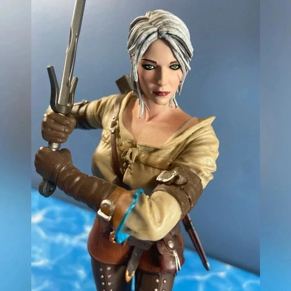 The Witcher 3: Wild Hunt - Dark Horse Series 1 Figure / Statue - Ciri - Rare - Picture 15 of 15
